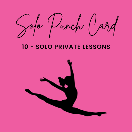 SOLO 10 LESSON PUNCH CARD