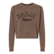 DEBUT CHEETAH PATCH GLITTER MID-CREW