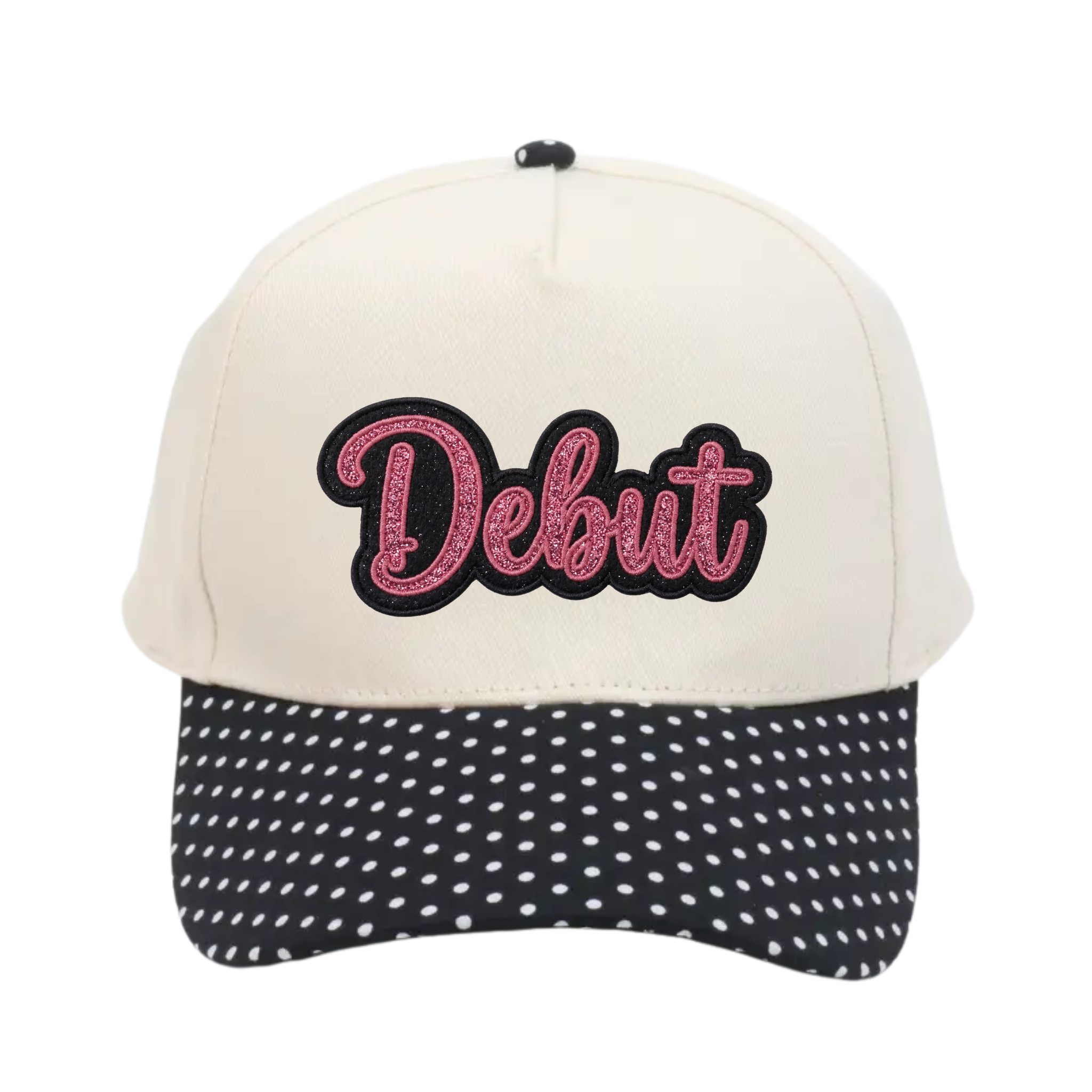 DEBUT APPLIQUE CAP