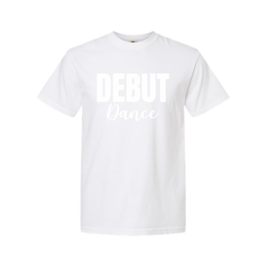 DEBUT BOLD WHITE PUFF TEE