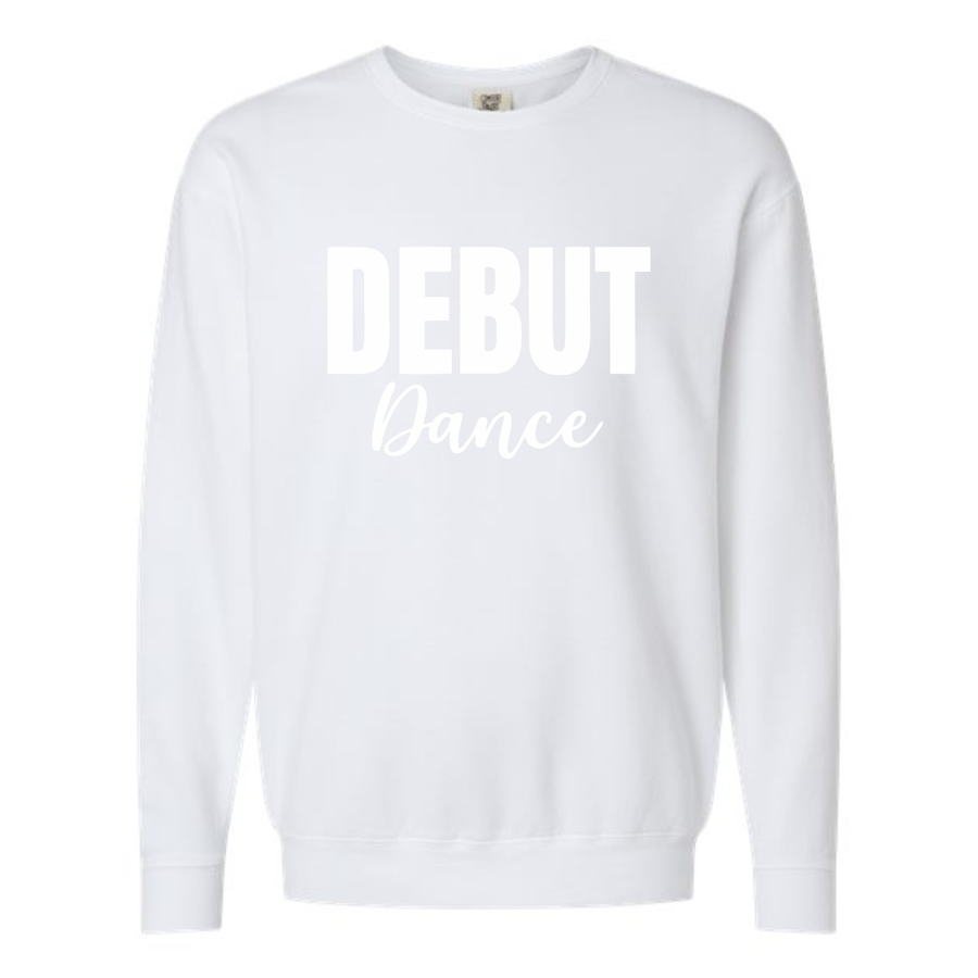 DEBUT BOLD WHITE PUFF CREW