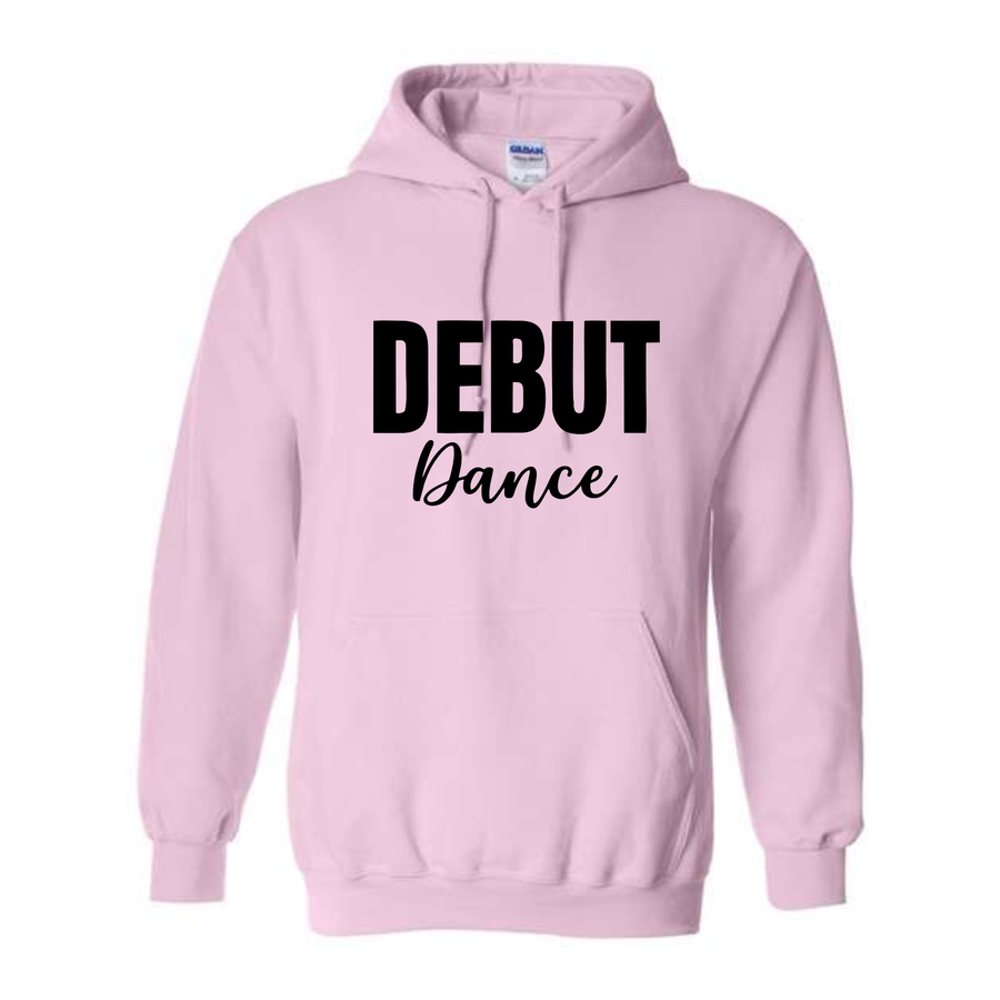 DEBUT BOLD LIGHT PINK HOODIE
