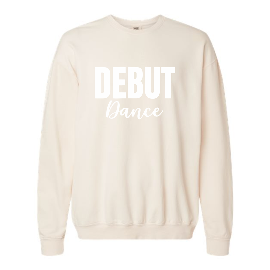 DEBUT BOLD WHITE PUFF CREW
