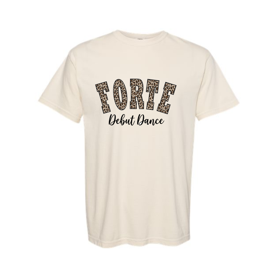 FORTE CHEETAH PRINTED TEE