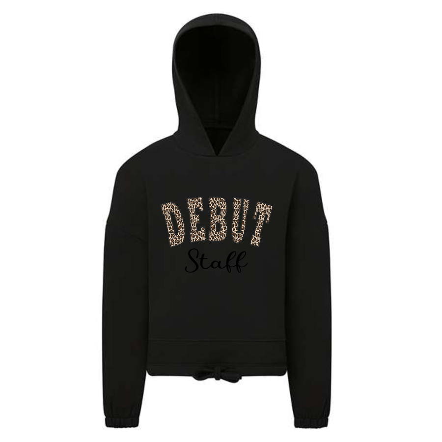 STAFF WILD PRINT CORD HOODIE