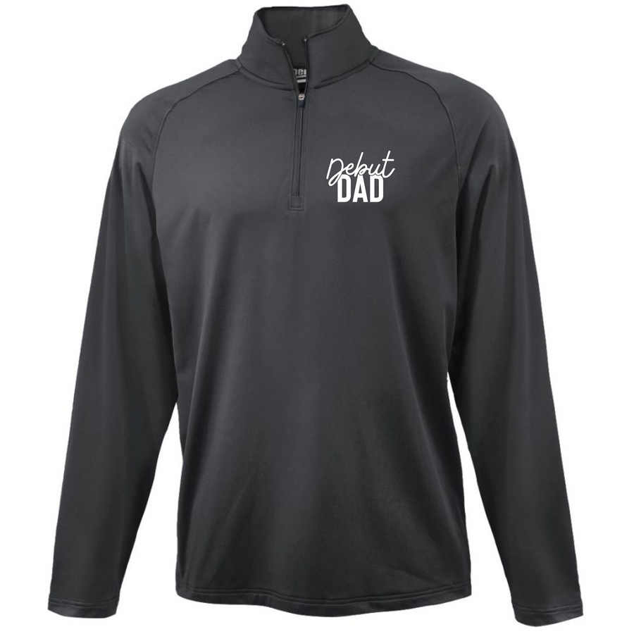 FAMILY - DAD POLY RAGLAN 1/4 ZIP