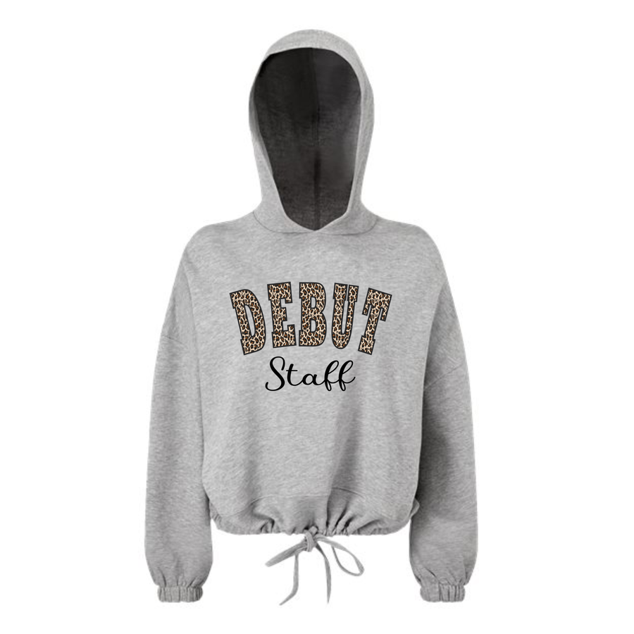 STAFF WILD PRINT CORD HOODIE