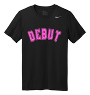 GLITTER - PINK ON BLACK - NIKE