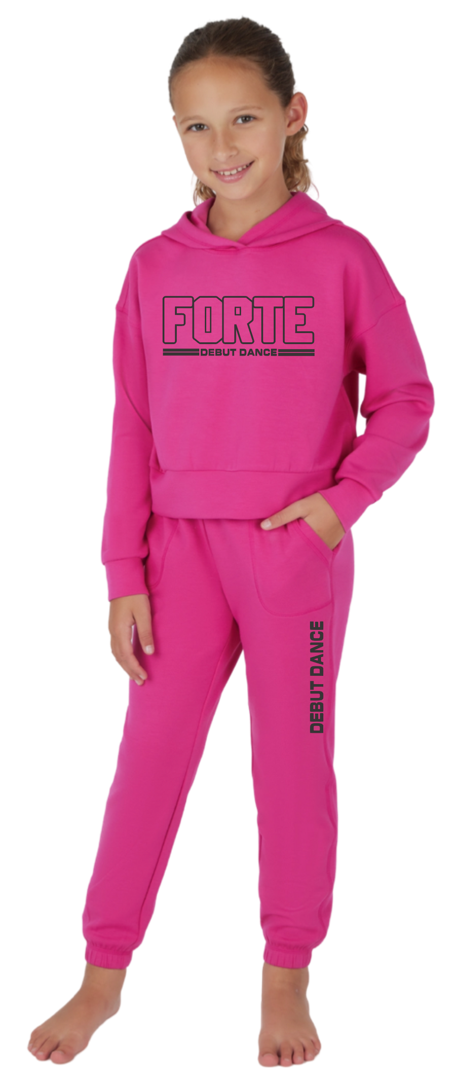 FORTE GIRLS SCUBA JOGGER SET - (While Supplies last Only)