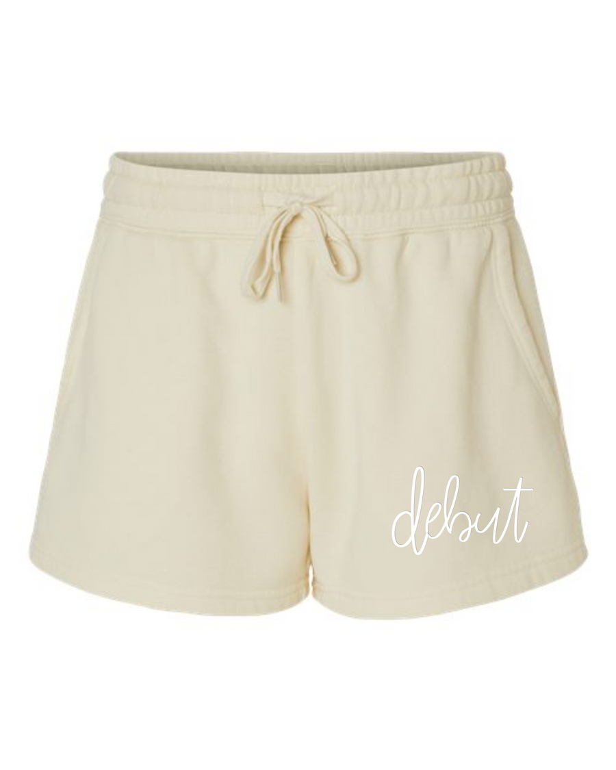 DEBUT PUFF LADIES FLEECE SHORTS